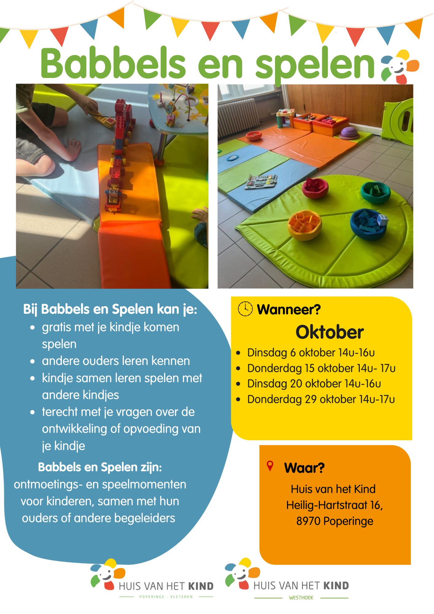 Babbels en spelen met Joyce (ontmoeting)