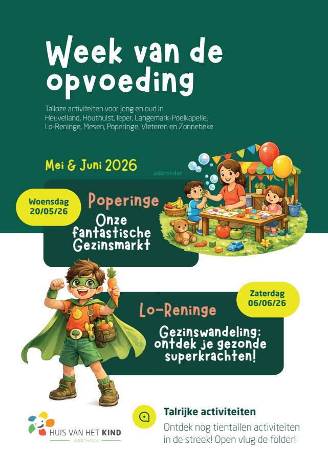 Week van de Opvoeding 2026